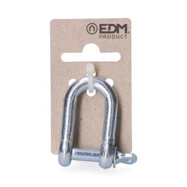 Edm Grillete de acero galvanizado 8 mm 5/16" para trabajos de sujeción, capacidad 200 kg Precio: 2.8900003. SKU: B1AV5FRKJY