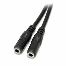 Adaptador Audio Jack Startech MUY1MFFS Negro 0,2 m