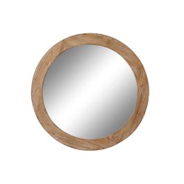 Espejo de pared DKD Home Decor Marrón Natural Alpino 66 x 5 x 66 cm Precio: 117.49999998. SKU: B17TT3MP2C