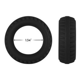 Anillo para el Pene Forto Negro Ø 35 mm (Talla única)