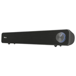 Trust Barra de Sonido Arys 22946 para PC, 12W, 2.0, USB, Auxiliar, Compacta y Elegante, Diseño Horizontal, Control de Volumen Iluminado, Ideal para Escritorio Precio: 30.59000032. SKU: S7814564
