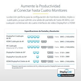 Hub USB Startech DK31C4DPPDUE