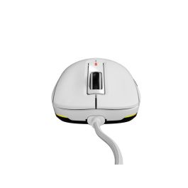 Genesis Krypton 660 Ratón Gaming Óptico con Cable, Blanco, 12000 DPI, Iluminación RGB, 6 Botones Programables, USB