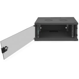 Digitus Wandgehäuse SOHO 4HE 241x540x400mm negro - Armario de Pared para Redes y Servidores