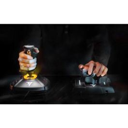 Thrustmaster T-16000M FCS Hotas Joystick para PC y MAC, Negro/Naranja, 2960778 - Palanca de mando con tecnología H.E.A.R.T, 30 botones, 9 ejes