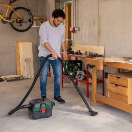 Bosch AdvancedVac 18V-8 - Aspirador 3 en 1 seco y húmedo, portátil para limpieza interior y exterior, hogar, jardín, coche.