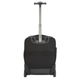 Targus CitySmart Maleta de Cabina Compacta con Ruedas 12-15.6" para Portátil, Protección Anticaídas SafePort y Compartimento Ropa