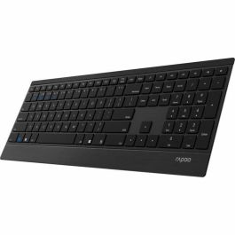 Teclado Rapoo E9500M Negro AZERTY