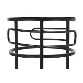 Mesita Auxiliar Loft DKD Home Decor Negro 30 x 70 x 30 cm Set de 3 (2 Unidades) Mesita Auxiliar Loft DKD Home Decor Negro 30 x 70 x 30 cm Set de 3 (2 Unidades)