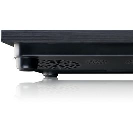 Lenco LS-10BK Tocadiscos con Altavoces Integrados, Semiautomático, 33/45 RPM, Negro/Madera