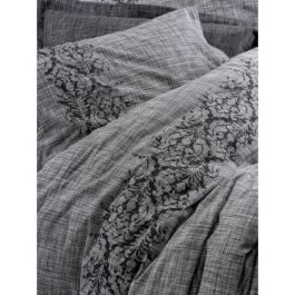 ASI8683743799718 Juego de Cama con 1 Funda Nórdica 220x240 cm y 2 Fundas Almohada 60x60 cm - 100% Algodón Gris ASI8683743799718 Juego de Cama con 1 Funda Nórdica 220x240 cm y 2 Fundas Almohada 60x60 cm - 100% Algodón Gris