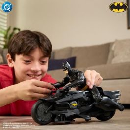 Batman SPI6072896 Batmoto RC con Figura de Batman 30 cm