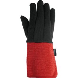 Juba Guante T-9 Algodón Vulrizado Ignífugo para Barbacoa Rojo/Negro 100% Algodón