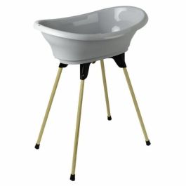 Thermobaby Pack de Baño Completo Vasco 7 en 1 con Bañera, Soporte, Tumbona Babycoon, Termómetro de Baño y Accesorios - Gris Thermobaby Pack de Baño Completo Vasco 7 en 1 con Bañera, Soporte, Tumbona Babycoon, Termómetro de Baño y Accesorios - Gris