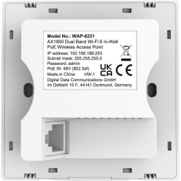 Level One WAP-8231 Wireless AX1800 Dual Band WiFi 6