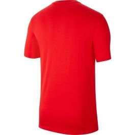 Camiseta Deportiva de Manga Corta DF PARK20 SS TOP CW6936 Nike 657 Rojo
