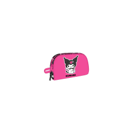 Neceser Escolar Kuromi Negro Fucsia 26 x 16 x 9 cm Precio: 16.59000024. SKU: B19XR7MCN2