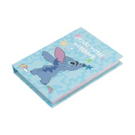 ERIK Cuaderno de Notas Adhesivas Stitch Disney A6 con Bloc de Notas y 5 Tipos de Etiquetas Adhesivas