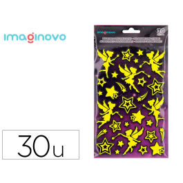 Imaginovo Pegatinas Hadas Luminosas con Relieve 190x105 mm Precio: 1.49999949. SKU: B1B729V7F2