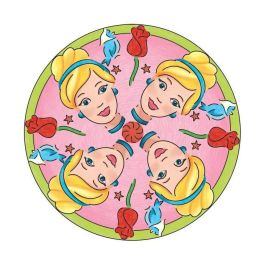 Ravensburger 4005556238477 Mandala Midi Princesas Disney - Para niños a partir de 6 años