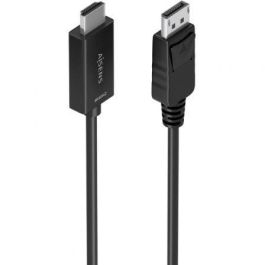 AISENS - CABLE CONVERSOR DISPLAYPORT A HDMI 4K@60HZ, DP/M-HDMI/M, NEGRO, 0.6M AISENS - CABLE CONVERSOR DISPLAYPORT A HDMI 4K@60HZ, DP/M-HDMI/M, NEGRO, 0.6M