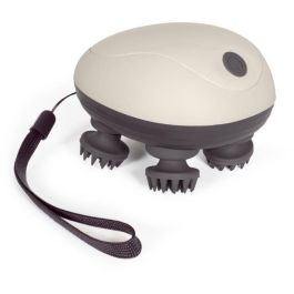 Livoo DOS202 Masajeador de cabeza y cuero cabelludo 4 cabezales, 96 púas, 3 modos, 2h autonomía, IPX4, Crema/Gris Oscuro Precio: 33.4999995. SKU: B18LNFHH2J
