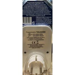 Enchufe con programador analógico TM Electron TMUAD100
