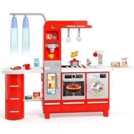 Molto Cocina electrónica gourmet con grifo, luces y sonidos 113x150x36 cm de Plástico para +3 años, pilas incluidas