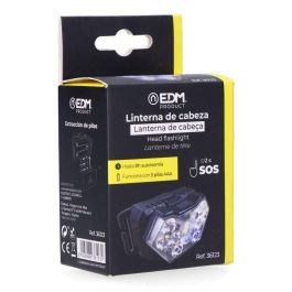 Edm Linterna Frontal Trail Tracker 5W 400 Lm Led 3 Modos A Pilas AAA Hasta 8h Autonomía