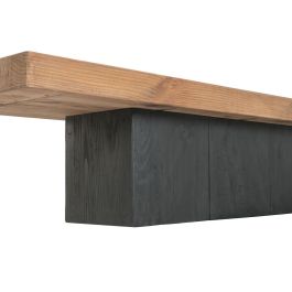 Mueble de TV Home ESPRIT Negro Natural 180 X 48 X 40 CM