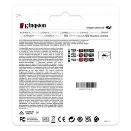 Kingston Tarjeta microSDHC Industrial 16GB Clase 10 UHS-I U3 A1 100MB/s + Adaptador SD