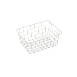 Cesta de metal organizadora Confortime 24x18x10 cm (12 Unidades) Cesta de metal organizadora Confortime 24x18x10 cm (12 Unidades)