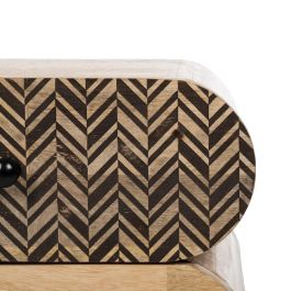 Mesita Natural Madera de Mango 41 X 33 X 43 cm