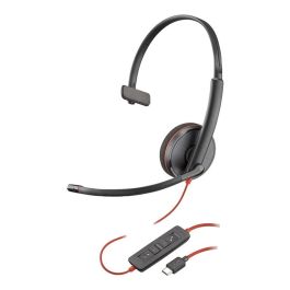 Poly Blackwire 3210 Auricular Monaural USB-C Negro con Micrófono Supresión Ruido y Controles en Cable para UC, Skype, Cisco Precio: 15.59000058. SKU: B1FM4MDYX8