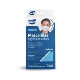 Senti2 Mascarilla Higiénica para Niño, Paquete de 2 Unidades Precio: 5.50000055. SKU: S4507365