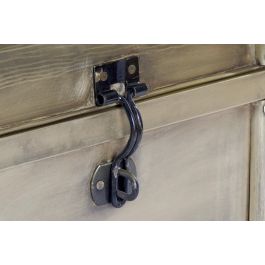 DKD Home Decor Baúl Vintage de Metal Dorado Hecho a Mano. Set de 2 Cofres de Almacenamiento y Decoración (68x42x31 cm)