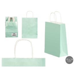 Bolsa Papel Verde Menta Mini 18X24Cm Pincello (150 Unidades) Bolsa Papel Verde Menta Mini 18X24Cm Pincello (150 Unidades)