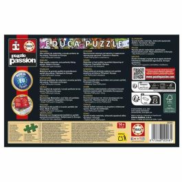 Educa EDU1748018663737 Puzzle Símbolos de la Europa en Miniatura 1000 Piezas 62,5 x 30 cm a partir de 12 años