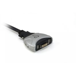 Level One KVM-0260 V2 KVM Switch 2x DVI/USB con Audio