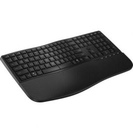 HP 685 Teclado Inalámbrico Dual-Mode Comfort Negro con Ángulos Ajustables y Teclas Programables para Negocio