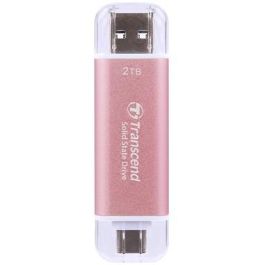 Transcend ESD310P SSD Externo 2TB USB 10Gbps Tipo C/A Rosa con Protección por Contraseña Precio: 371.4942. SKU: B167RL89HF