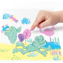 STAEDTLER NJ Pastell 6St Etui - Pintura Dedos Pastel Lavable, Secado Rápido, Pasta, 6 Colores para Niños +2 años