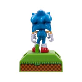 Jakks Pacific 412271 Figura Sonic the Hedgehog Coleccionista "Golpeteo De Pie" Solar, Ojos Parpadeantes
