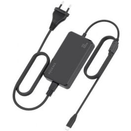 AISENS Cargador Sobremesa GaN 100W PD3.0 USB-C 1.8m Negro para Dispositivos Portátiles, Móviles y Tablets
