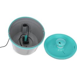 KERBL - Fuente de agua - para fuente 80557 - 1,6 l - Gris/azul KERBL - Fuente de agua - para fuente 80557 - 1,6 l - Gris/azul