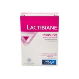 PILEJE Lactibiane Immuno 30 Comprimidos para Chupar con Vitaminas C y D3 para el Sistema Inmune Precio: 21.5000005. SKU: B1KCG8HMEM
