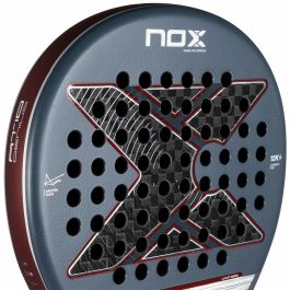Pala de Pádel Nox AT10 Genius 12K Gris Fibra de carbono