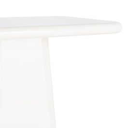 Mesa Auxiliar Lacado Crema Dm Salón 60 X 40 X 61 cm