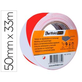 Cinta Adhesiva Tarifold Seguridad Para Marcaje Y Señalizacion De Suelo 33 Mt X 50 mm Color Blanco-Rojo Precio: 16.59000024. SKU: B18ZRJ8DYB