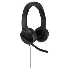 Kensington Auricular H1000 Biaural con Micrófono, Conexión USB-C, Cable de 180 cm